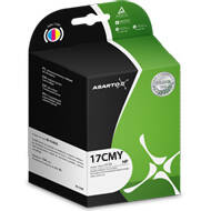 Tusz Asarto do HP 17 | 39 ml | 816c/840c/843c/DJ825/842c | CMY | AS-H17