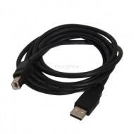 Art kabel do drukarki USB 2.0 A-B | 1.8m | black | AL-100