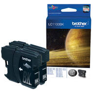 Tusz Brother do DC6690/MFC5895/6490 | 2 x 450 str. | black | LC1100BKBP2