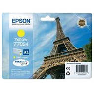 Tusz Epson T7024 do WP-4015DN/4095DN/4515DN/4525DNF | 21,3ml | yellow | C13T70244010