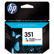 Tusz HP 351 Vivera do Deskjet D4260/4360, Officejet J5780 | 170 str. | CMY | CB337EE#BA3