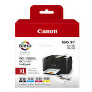 Zestaw czterech tuszy Canon PGI1500XL do MB-2050/2350 | CMYK | 9182B004