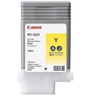 Tusz Canon PFI102Y do IPF-500/600/700/710/720/750 | 130ml | yellow | CF0898B001AA