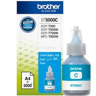 Tusz Brother do DCP-T300/T500W/T700W, MFC-T800W | 5 000 str. | cyan | BT5000C