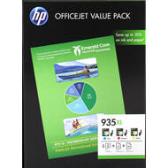 Zestaw trzech tuszy HP 935XL do Officejet Pro 6830 | 3 x 4,5ml | CMY + papier | F6U78AE