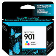 Tusz HP 901 do Officejet 4500, J4580/4680 | 360 str. | CMY | CC656AE#UUQ