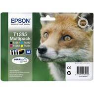 Zestaw tuszu Epson T1285 do Stylus S22, SX-125/130/230/235W/420W | 16,4ml | CMYK | C13T12854010