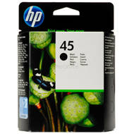 Tusz HP 45 do Deskjet 980/1000/1100/1120/1280/1600 | 930 str. | black | 51645AE#UUQ