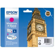 Tusz Epson T7033 do WP-4015/4025/4095/4515/4525/4535 | 800 str. | magenta | C13T70334010