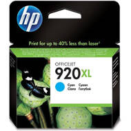 Tusz HP 920XL do Officejet 6000/6500/7000/7500 | 700 str. | cyan | CD972AE#BGY